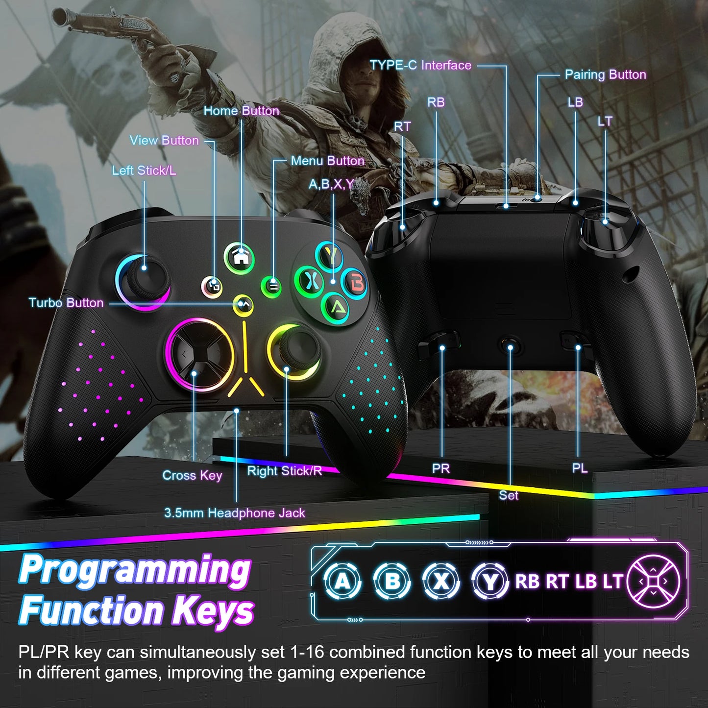Turbo Function Wireless Controller